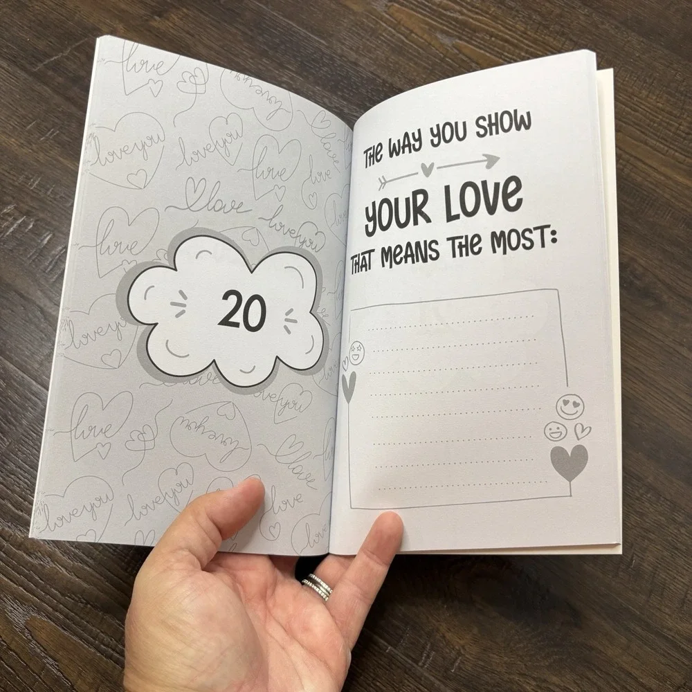The Things I Love About You Guided Keepsake Journal Book, Guided Journal - Gift